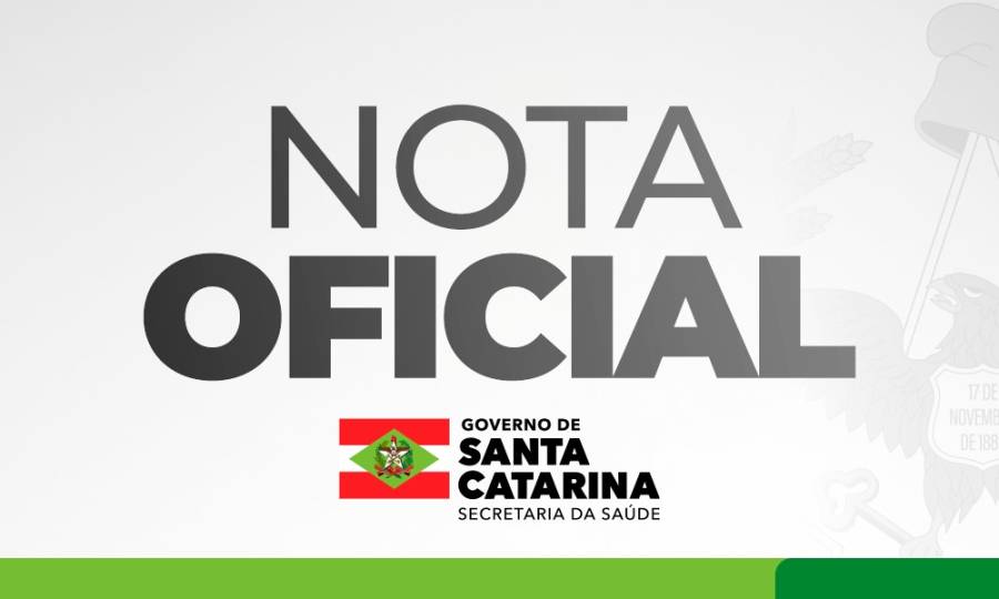 Nota Oficial