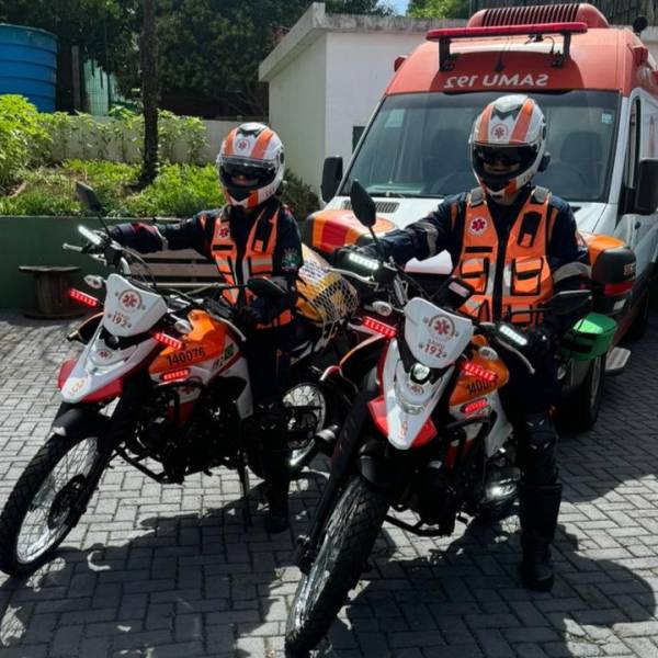 Motolâncias ampliam agilidade no atendimento de urgência e emergência em Chapecó 