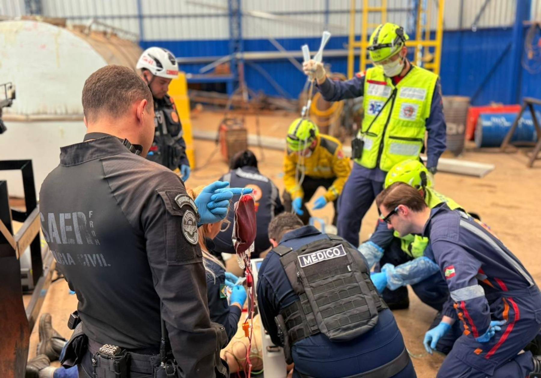 Programa Sangue Total completa um mês salvando vidas em Chapecó