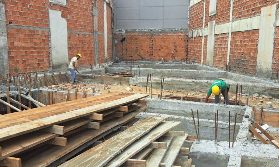 Primeira etapa das obras da unidade do Hemosc em Itajaí é finalizada