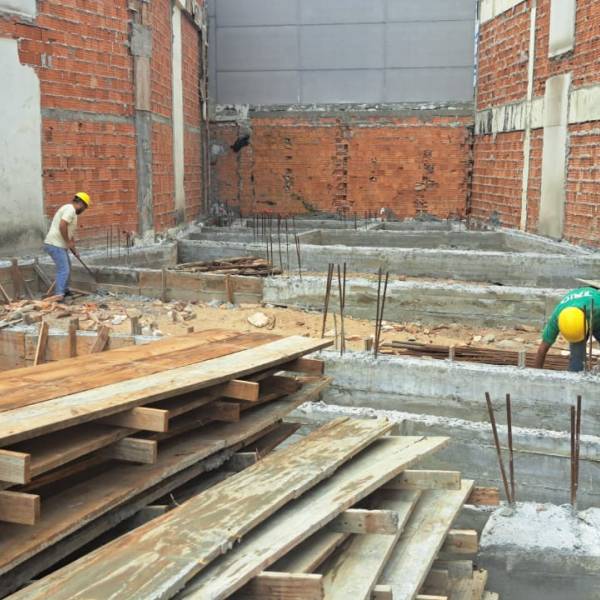 Primeira etapa das obras da unidade do Hemosc em Itajaí é finalizada