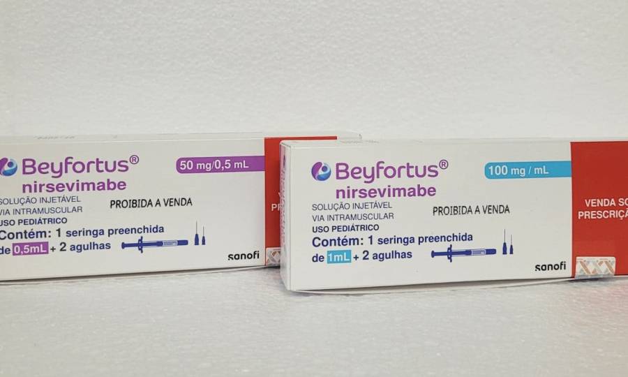 Santa Catarina recebe primeiro lote do anticorpo contra o Vírus sincicial respiratório (VSR)