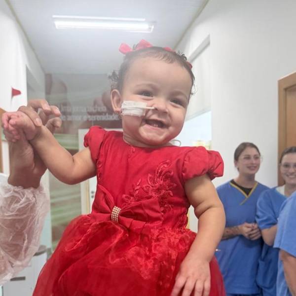 Em Criciúma, Criança recebe alta do Hospital Materno-Infantil Santa Catarina 400 dias após nascer