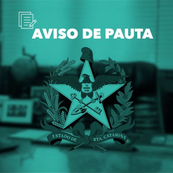 AVISO DE PAUTA: governador anuncia retomada das obras do Bloco II do Hospital Regional São Paulo, em Xanxerê