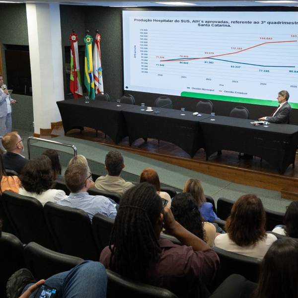 Saúde SC destaca investimento histórico de R$ 9,3 bilhões em 2025