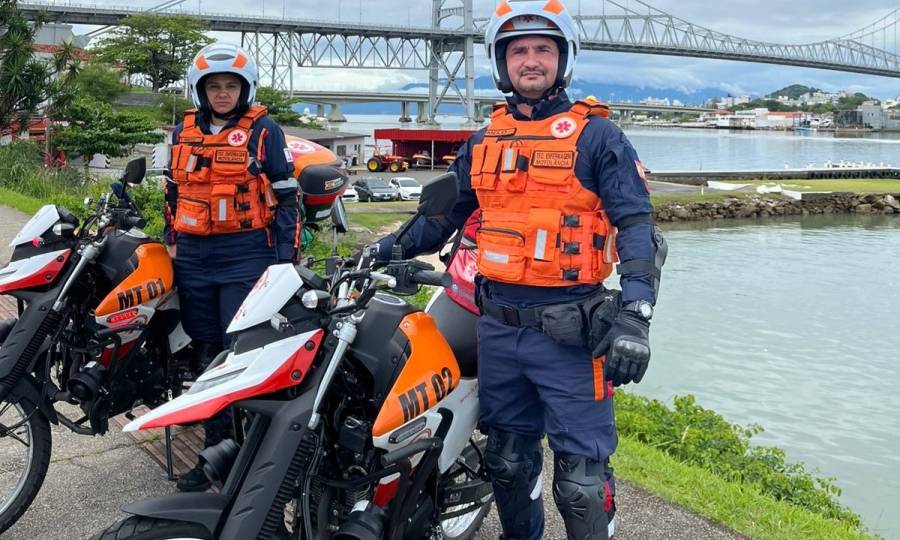 Estado promove Curso de Motolância do SAMU para aprimorar resposta rápida em Santa Catarina