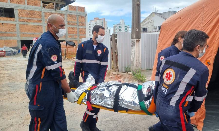 Equipes da Saúde atuam de forma integrada em Simulado Estadual de Gestão de Desastres