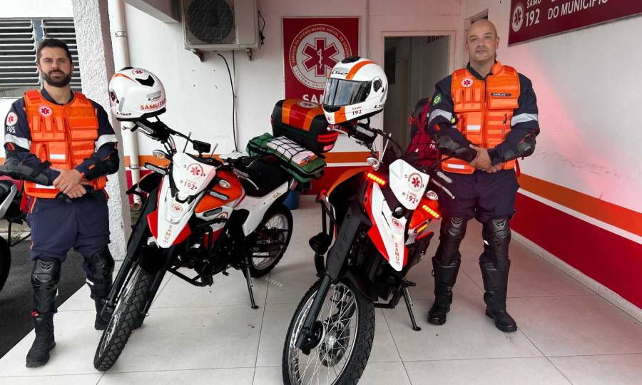 Motolâncias ampliam agilidade no atendimento de urgência e emergência em Criciúma
