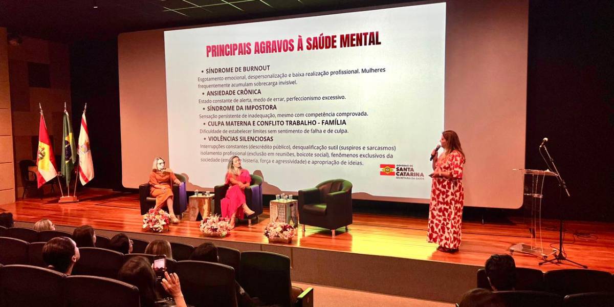 Secretária Adjunta de Saúde destaca saúde mental e sustentabilidade na carreira feminina em evento alusivo ao Dia Internacional da Mulher