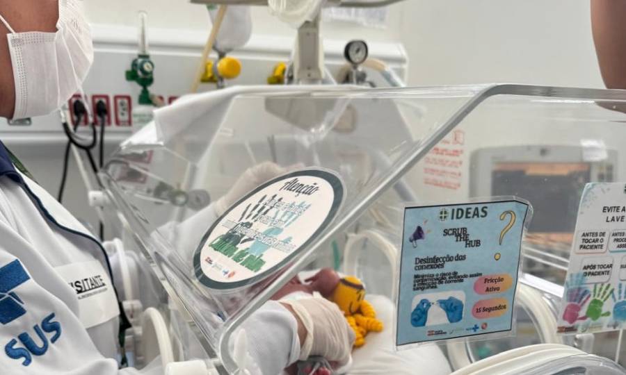 Em Criciúma, Hospital Materno-Infantil Santa Catarina faz primeiras aplicações de imunizante contra a bronquiolite em bebês