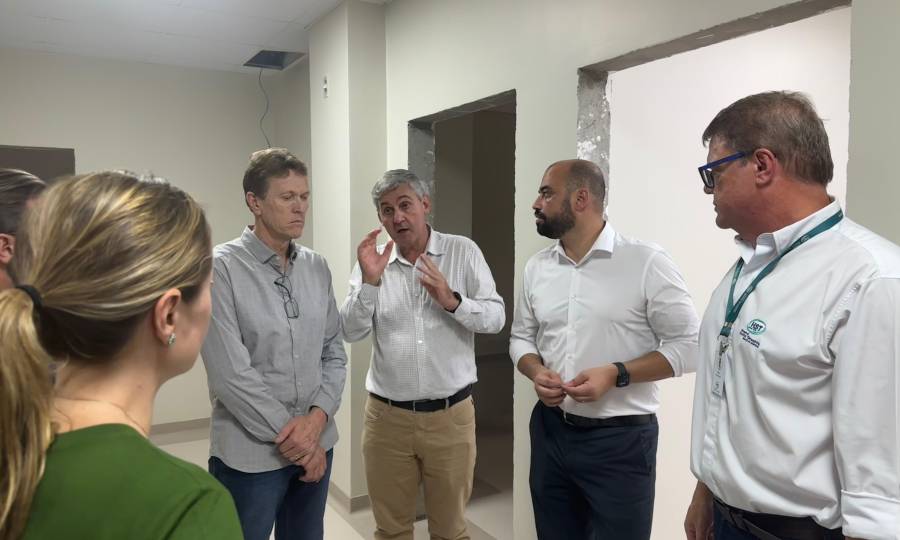 Ampliação do Hospital Santa Teresinha avança em Braço do Norte