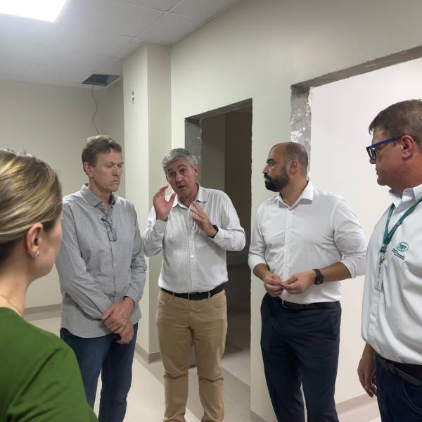 Ampliação do Hospital Santa Teresinha avança em Braço do Norte