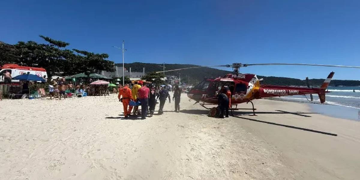 Afogamentos atendidos pelo SAMU crescem quase 37% no verão em Santa Catarina