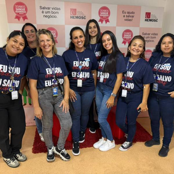 HEMOSC mobiliza 3,7 mil instituições por meio do Projeto Empresa Solidária