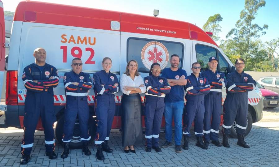 SAMU SC implanta Unidade de Suporte Básico em Paulo Lopes