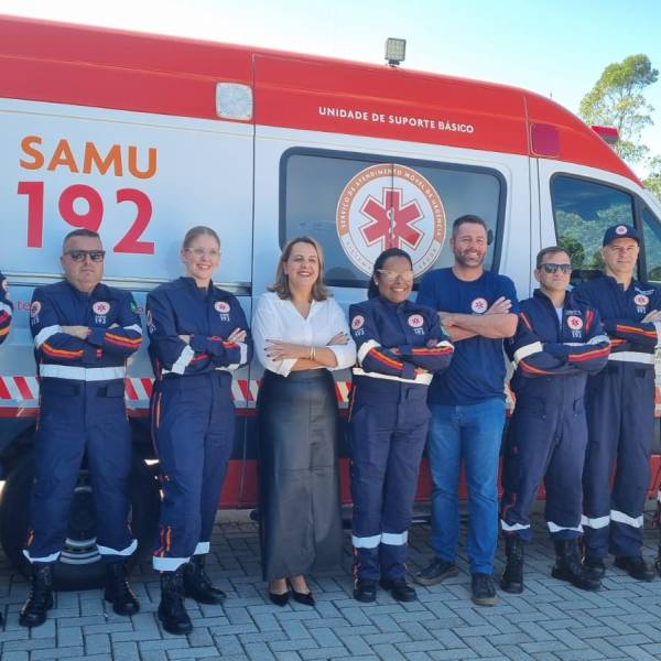 SAMU SC implanta Unidade de Suporte Básico em Paulo Lopes