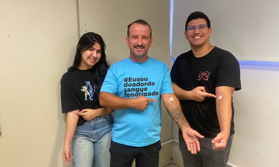 Dia da Família: HEMOSC convida a população a doar sangue em conjunto