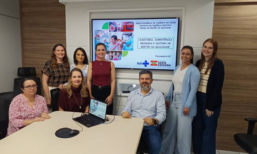 Vigilância Sanitária de Santa Catarina tem excelência atestada pela Anvisa