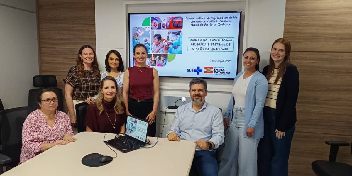 Vigilância Sanitária de Santa Catarina tem excelência atestada pela Anvisa