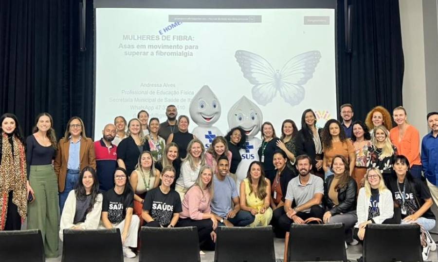 SES realiza oficina para fortalecer a atenção às condições crônicas e promoção à saúde na Foz do Rio Itajaí