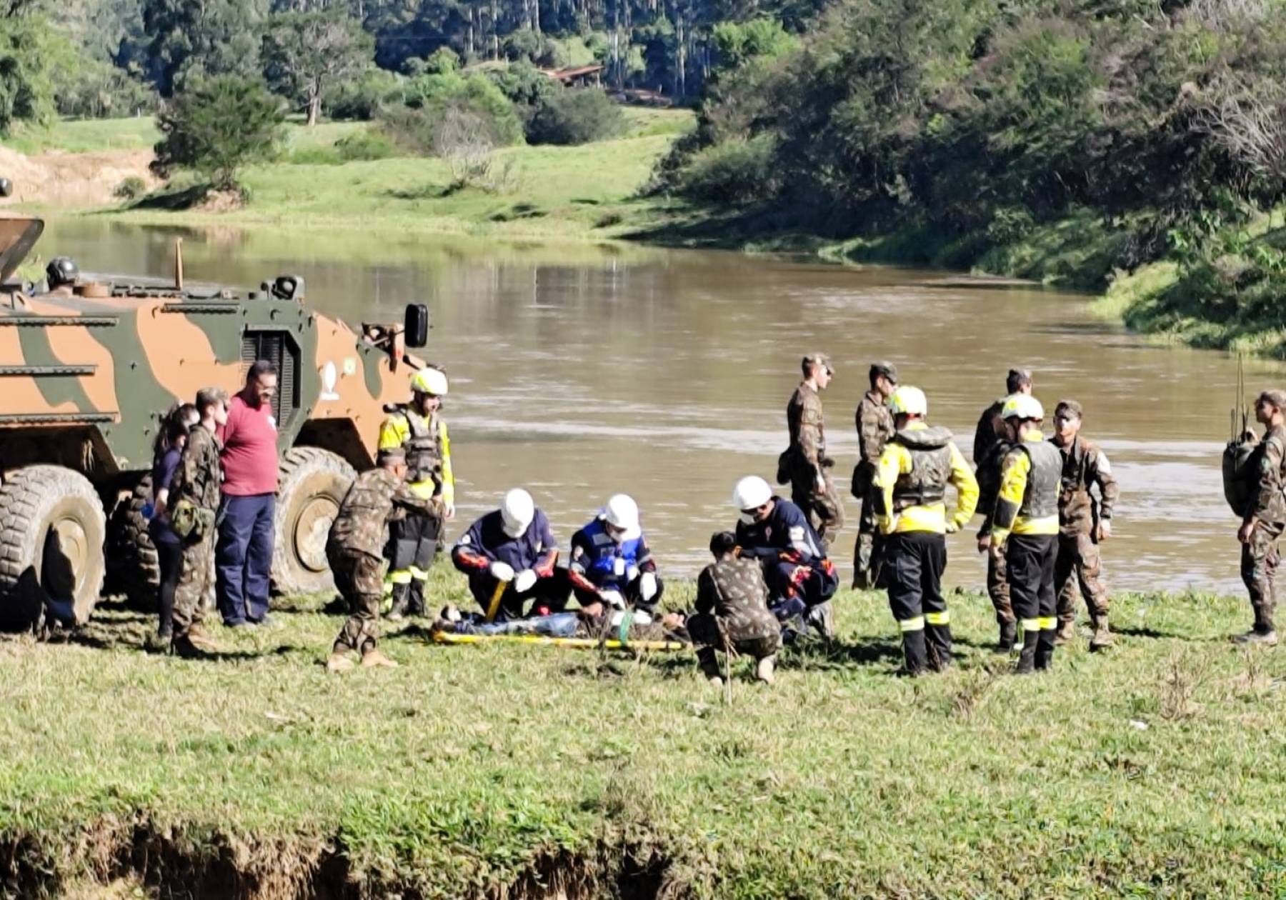 SAMU SC participa do simulado de Ajuda Humanitária em São João Batista