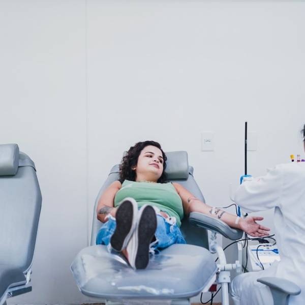 Junho Vermelho: HEMOSC convida população a unir paixão por futebol e doação de sangue