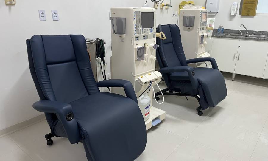 Saúde em Obras: Sala de Hemodiálise do Hospital Regional Ruth Cardoso é revitalizada