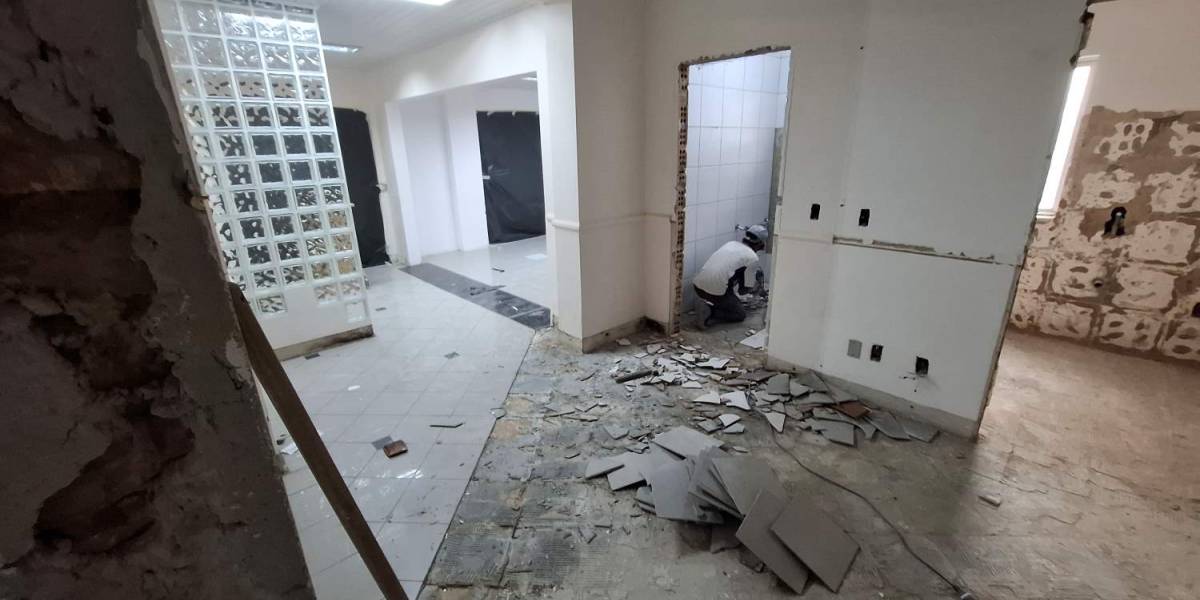 Saúde em Obras: Hospital e Maternidade Tereza Ramos passa por revitalização na Unidade de Oncologia em Lages