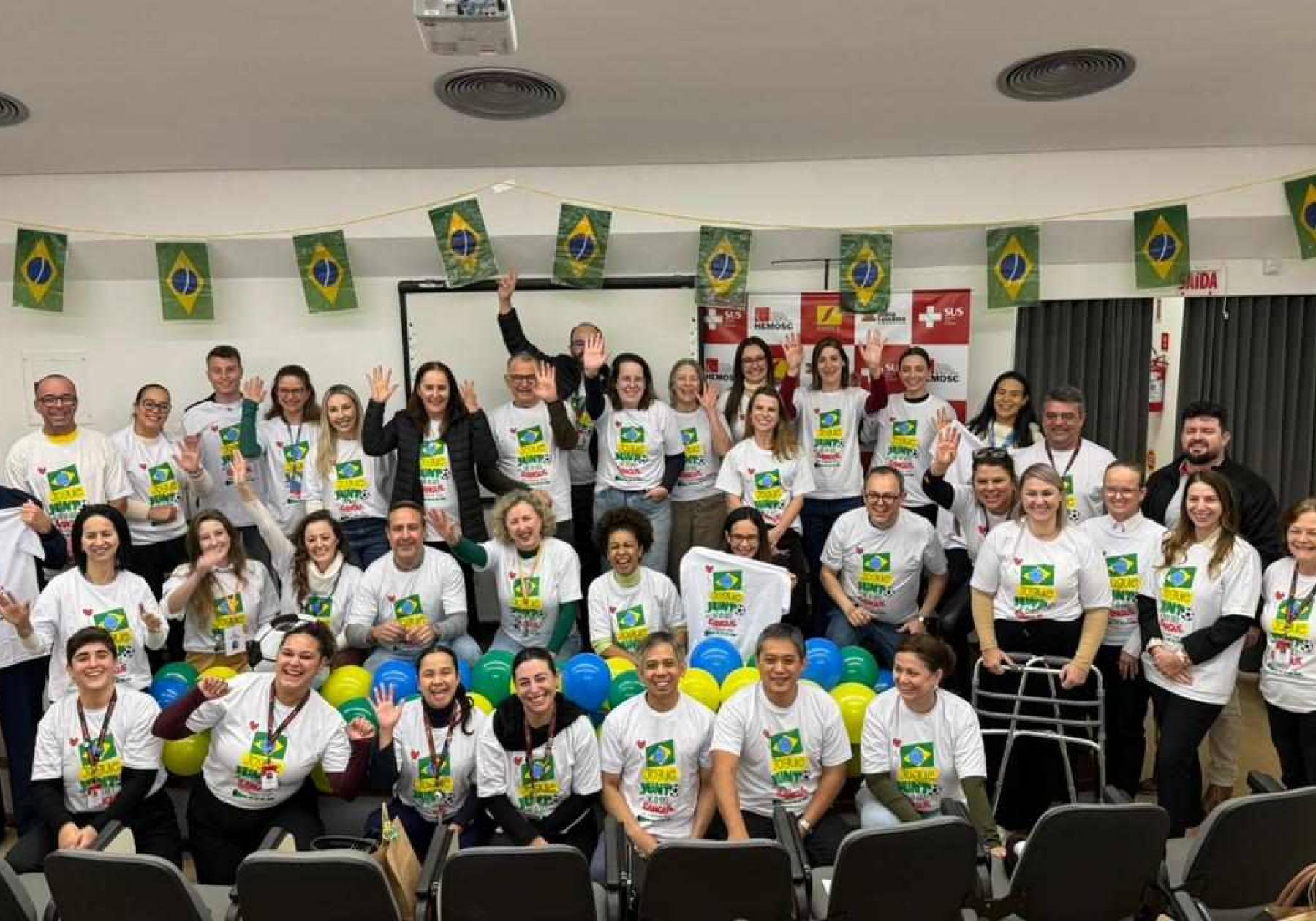 HEMOSC homenageia mais de 200 parceiros e doadores em celebração ao Dia Mundial do Doador de Sangue 