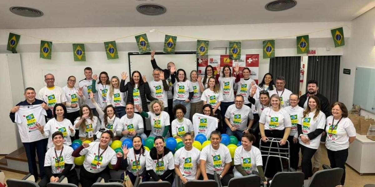 HEMOSC homenageia mais de 200 parceiros e doadores em celebração ao Dia Mundial do Doador de Sangue 