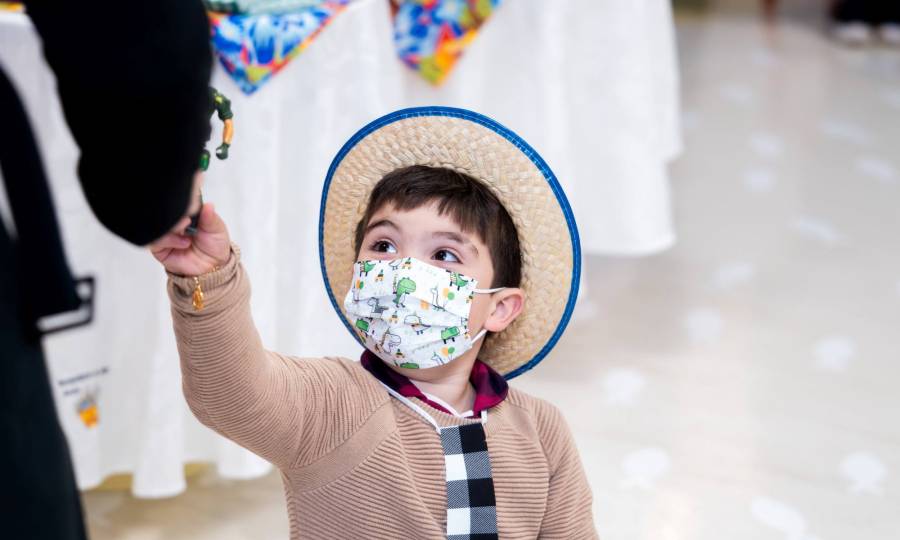 Festa Junina anima a Oncologia Pediátrica do Hospital Regional do Oeste em Chapecó