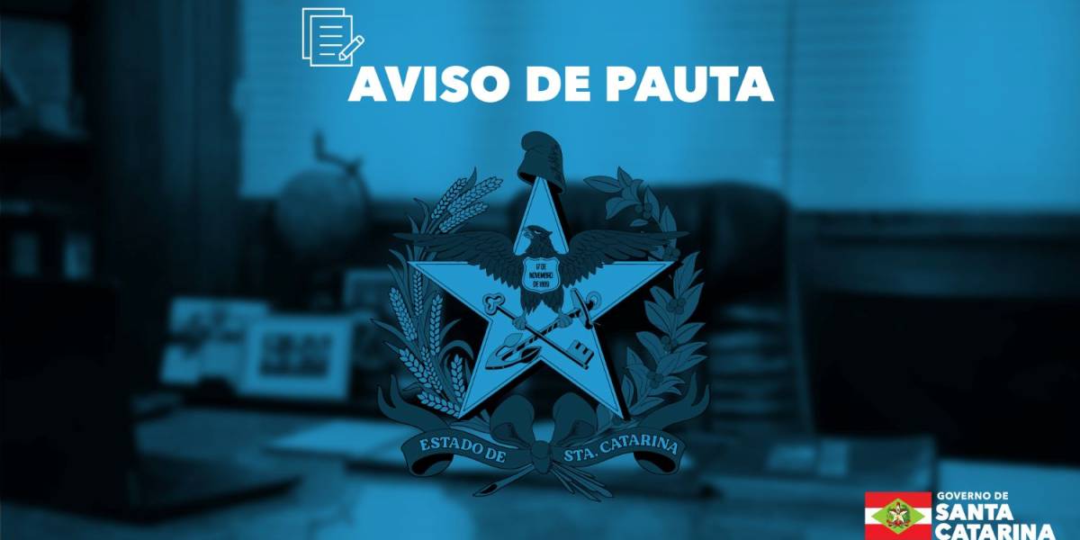 AVISO DE PAUTA: em Chapecó, governador entrega novos leitos de UTI e Pronto Socorro no Hospital Regional do Oeste