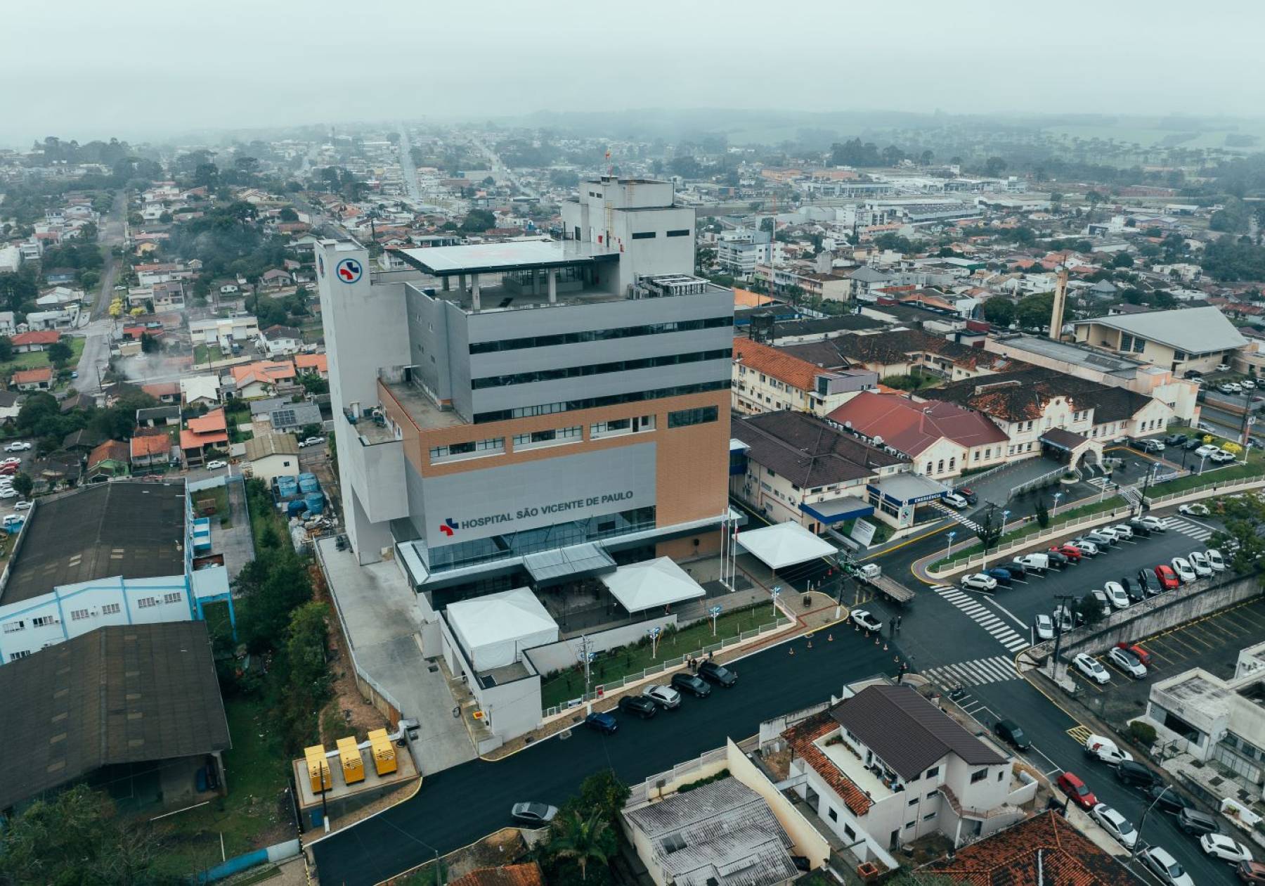 Com investimentos do Governo do Estado, nova torre hospitalar em Mafra é finalizada em tempo recorde