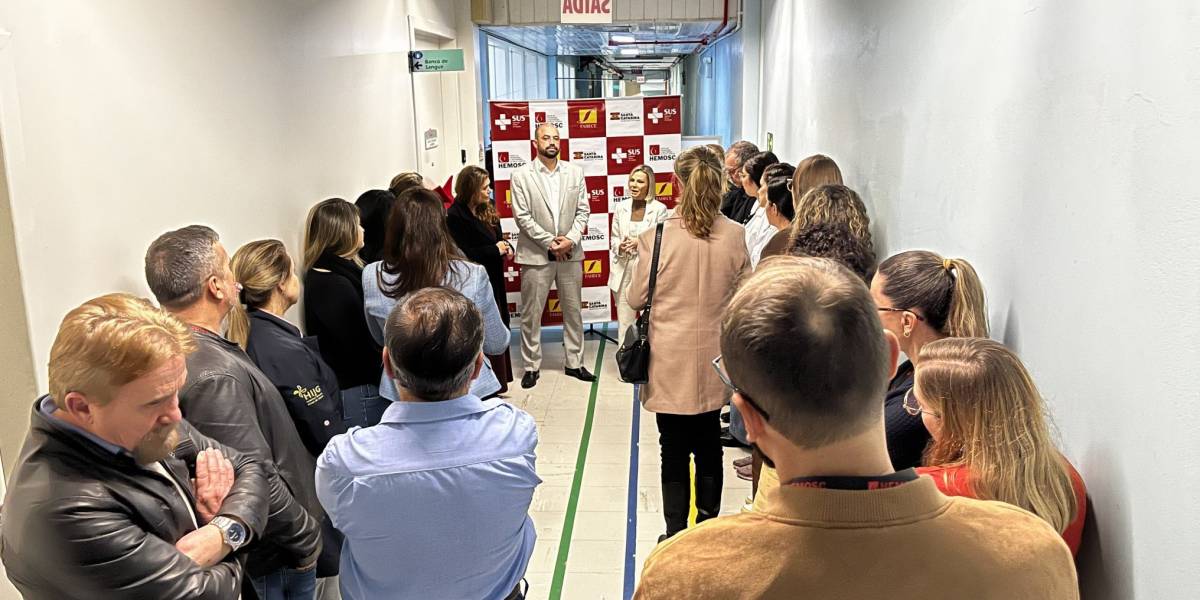 Após 29 anos, agência transfusional do Hemosc no Hospital Infantil Joana de Gusmão é reinaugurada