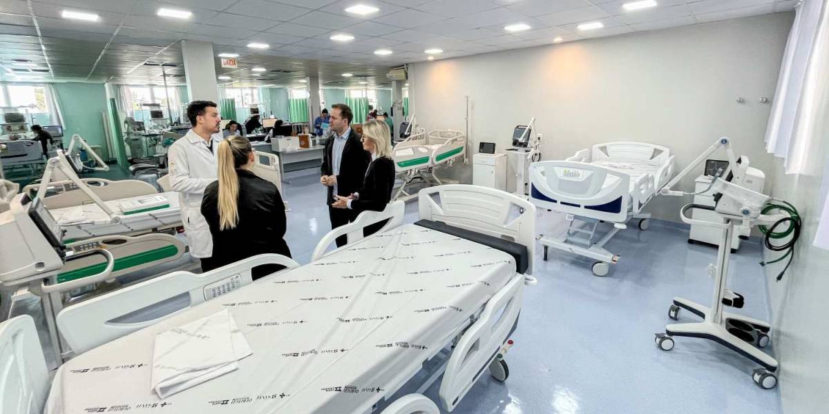 Saúde em Obras: Concluída ampliação da UTI no Hospital Regional Terezinha Gaio Basso de São Miguel do Oeste