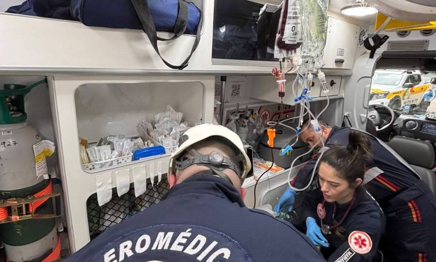 Sangue Total chega a Criciúma e amplia atendimento a pacientes graves no Sul catarinense 