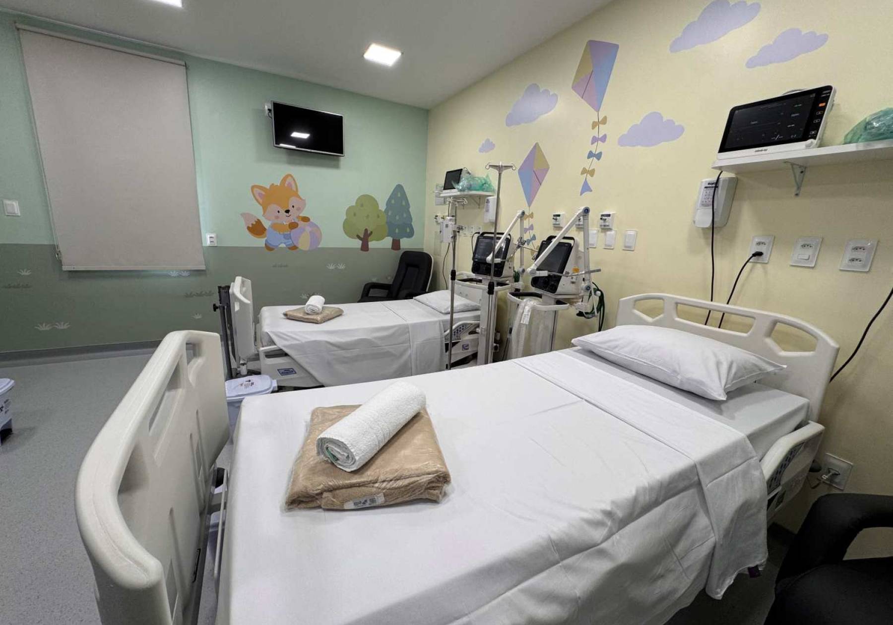 Com custeio do Estado, Hospital Azambuja entrega nova UTI Pediátrica e amplia atendimento na região