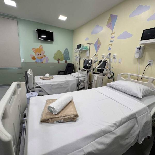 Com custeio do Estado, Hospital Azambuja entrega nova UTI Pediátrica e amplia atendimento na região