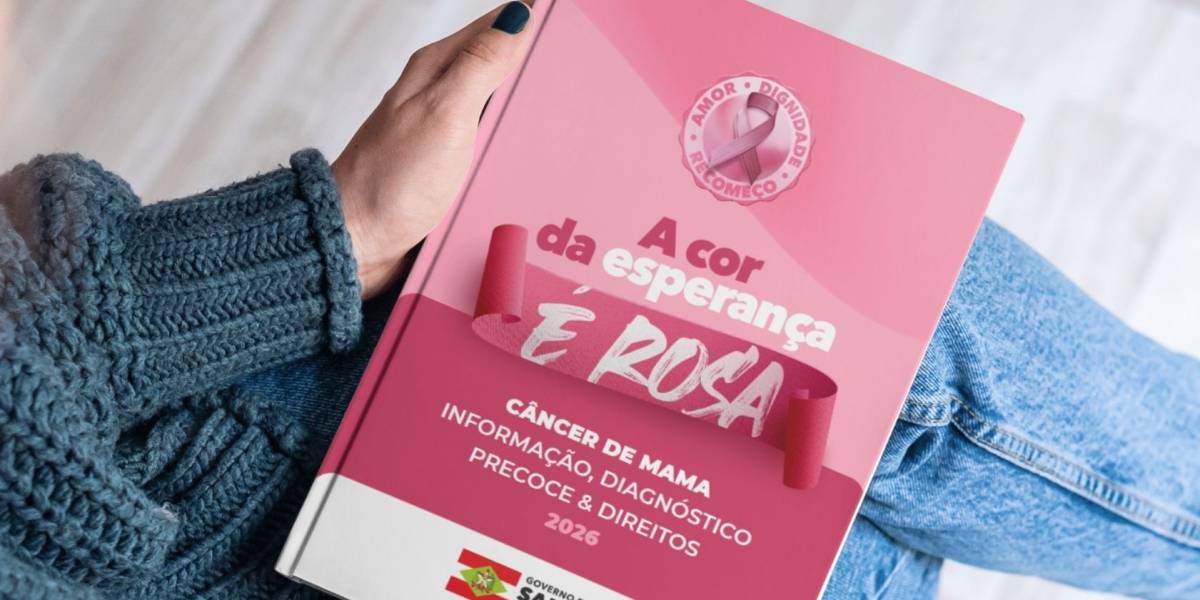 Governo de SC lança nova versão de cartilha sobre câncer de mama